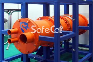 Rotary concentrator for contaminated emissions